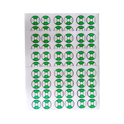 Matte Finish Self Adhesive Paper lustroso etiqueta imprimir o corte feito sob encomenda do beijo