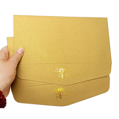 Imprimindo Mini Kraft Paper Envelopes Gold para o enviamento de empacotamento