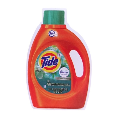 Etiqueta líquida da etiqueta do Sanitizer da mão da lavanderia detergente impermeável