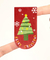 Etiquetas imprimíveis removíveis adesivas impermeáveis para a selagem da caixa de Natal