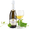 Etiqueta de garrafa de vinho personalizada reciclada ISO9001 ouro prata laminação brilhante