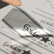 Adesivo de etiqueta de PVC de poliéster prata fosco metálico para eletrônicos