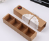 Caixa de papelão descartável de papelão de papelão retangular para pão bolo macaron