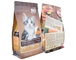 Embalagens de papel reseláveis ​​em folha de alumínio para ração de gato para cães
