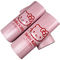 Sacos de correio plástico de polietileno rosa de 100 mícrons embalagem expressa para envio de roupas