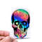 Costume holográfico redondo da cor do arco-íris da etiqueta do laser