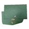 Impressão personalizada de Art Paper Fluorescence Green Gift envelope lustroso