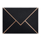Envelope de bronzagem uv de Logo Black Card Kraft Paper para o negócio