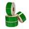 Transporte de papel da etiqueta térmica verde da qualidade de três provas Degradable