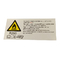 Etiquetas impermeáveis da etiqueta do sinal de aviso da operação da segurança